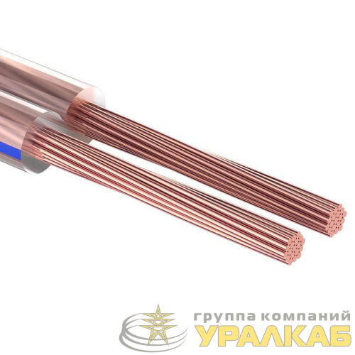 Кабель Stereo 2х1.50 прозр. BLUELINE (уп.20м) Rexant 01-6206-3-20 детальная картинка