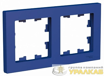 Рамка 2-м AtlasDesign универс. аквамарин SE ATN001102
