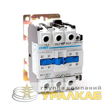 Контактор NC1-5011 50А кат. 230В AC 1НО+1НЗ AC-3 (R) CHINT 222493