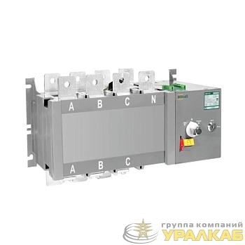 Ввод резерва автоматический АВР АВР-108 4п 1250А 32кА на реверс. выкл.-разъед. с мотор. приводом DEKraft 