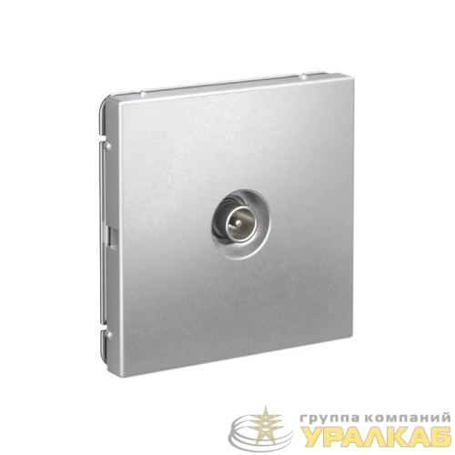 Розетка телевизионная проходная TV ArtGallery 4дБ механизм алюм. SE 