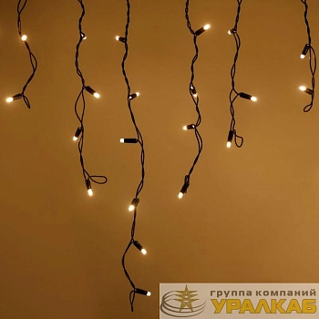 Гирлянда ARD-ICICLE-CLASSIC-5000x500-BLACK-160LED-FLASH Warm (230В 10Вт IP65) Ardecoled 042726