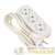 Удлинитель 3х3м без заземл. 10А IP20 Эксперт 2.2кВт ПВС 2х0.75 PROxima EKF UBA10-275-3-03 детальная картинка