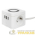 Удлинитель "Куб" 2х1.3м 3USB 2.4А+зарядное устройство 1кв.мм EKF UBA-CUB-3-WC детальная картинка
