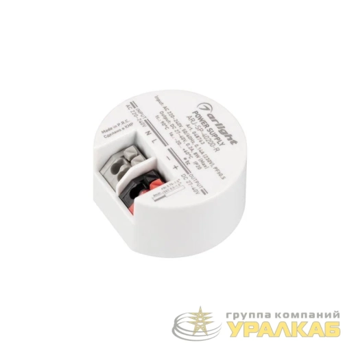 Блок питания ARJ-SP-40200-R (8Вт 27-40В 200мА) IP20 пластик Arlight 