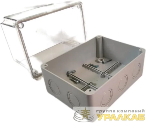 Корпус распаячной коробки 150х110х140мм перфориванные стенки пластик Cetinkaya Pano CP1471 детальная картинка