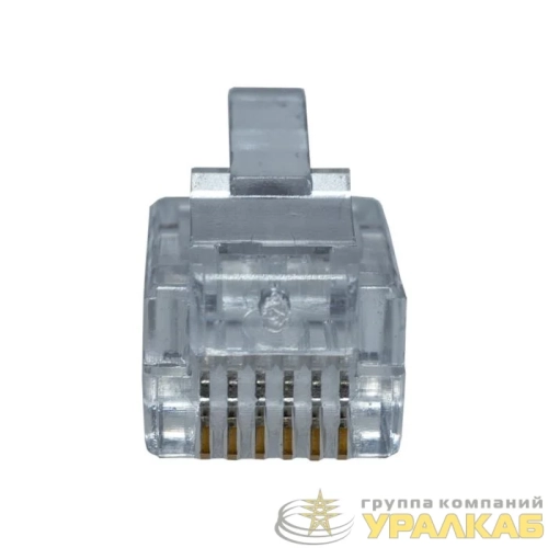Коннектор 6P6C (RJ-11) (уп.100шт) SUPRLAN 
