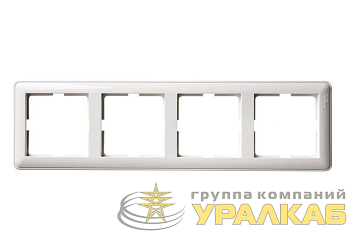 Рамка 4-м W59 бел. SE KD-4-18 (КД-4-18)