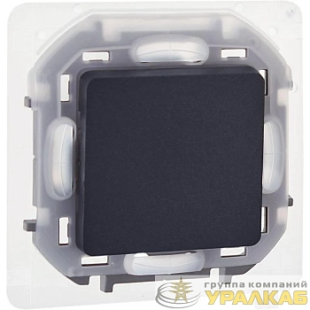 Переключатель 1-кл. Inspiria 10А IP44 250В 10AX механизм антрацит IEK 673673