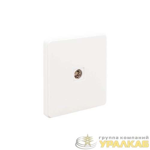 Розетка телевизионная TV СП ROUND MIELE перламутр Kranz 