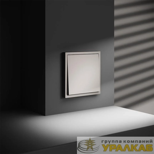 Переключатель перекрестный 1-кл. СП S70 механизм кашемир Voltum VLS010503 детальная картинка