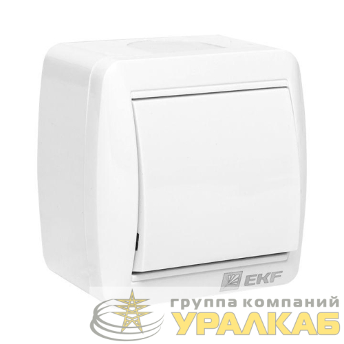 Выключатель ОП Владивосток 10А IP54 бел. PROxima EKF EQR16-021-30-54 детальная картинка