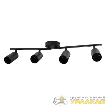 Светильник PCL-0504 4xGU10 IP20 230В BL настен./потолочн. декор. под лампу JazzWay 