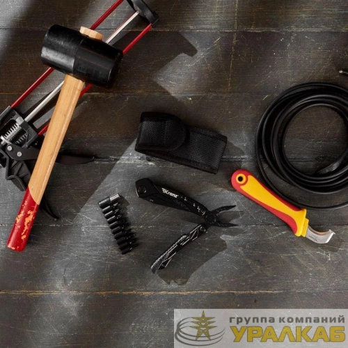 Мультитул 10 в 1 155мм Kranz KR-12-4945-2 детальная картинка