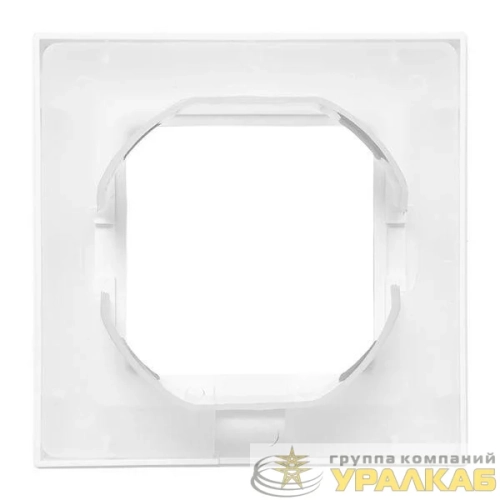 Рамка 1-м Эпика IP44 пластик бел. EKF 