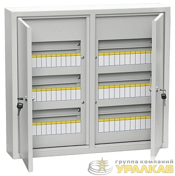 Корпус металлический ЩРн-72 (540х600х120мм) IP31 TITAN 3 IEK MKM14-N-72-31-Z