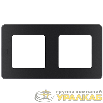 Рамка 2-м Inspiria антрацит Leg 673943