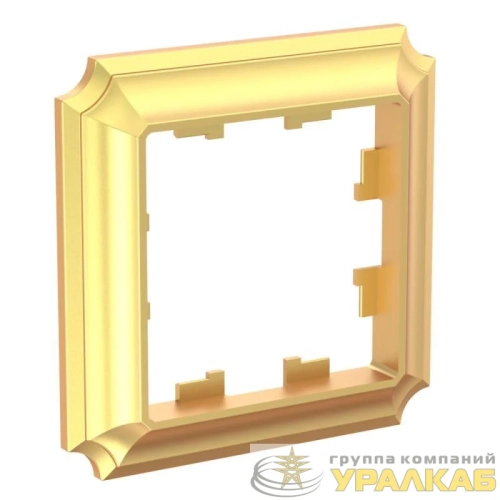 Рамка 1-пост. AtlasDesign Antique зол. SE ATN101601 детальная картинка