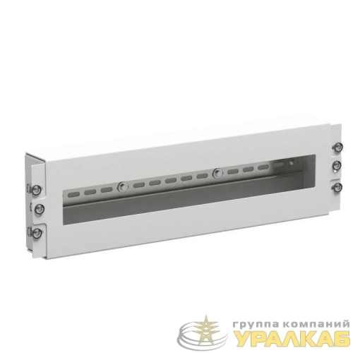 Модуль 4U с DIN рейкой для 19дюйм IT-корпусов RAL7035 DKC 