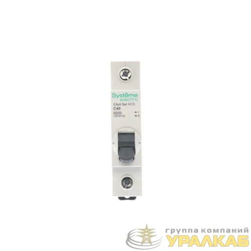 Выключатель автоматический 1п City9 Set (АВ) C 40А 6кА 230В SE 