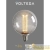 Лампа светодиодная Loft Led G125FC1978 4Вт 1800К E27 Voltega 8569 детальная картинка
