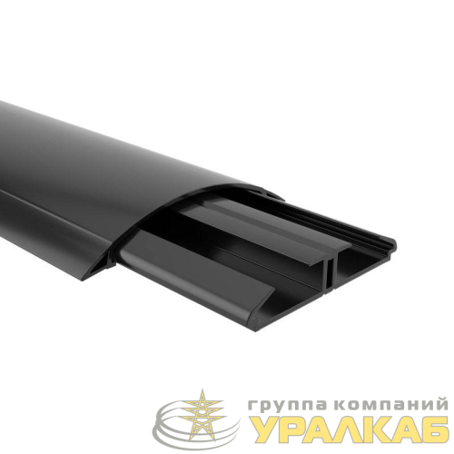 Кабель-канал напольный 75х17 L2000 пластик CSP-F A черн. DKC 01333 детальная картинка