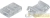 Коннектор 93 859 NLSC-I03-COB-10mm-PC-PC-IP20 NAVIGATOR 