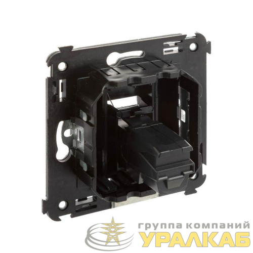 Розетка HDMI 1-м СП Avanti "Черный матовый" тип А-А DKC 4412253 детальная картинка