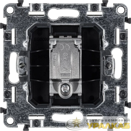 Розетка телевизионная TV 1-м Valena Allure 0-2400МГц с топологией "звезда" с лицев. панелью механизм сл. кость Leg 753851 детальная картинка