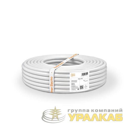 Провод ПВС 2х0.75 380В Б (уп.10м) ПАРТНЕР ЭЛЕКТРО УТ-00000084 детальная картинка