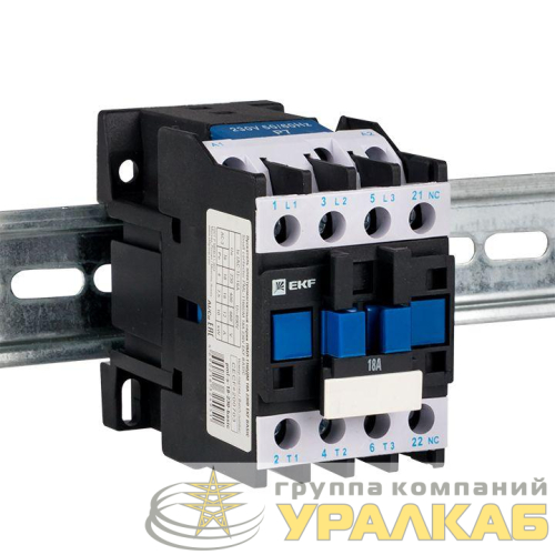 Пускатель ПМЛ-1160ДМ 18А кат. 230В AC Basic EKF pml-s-18-230-basic детальная картинка