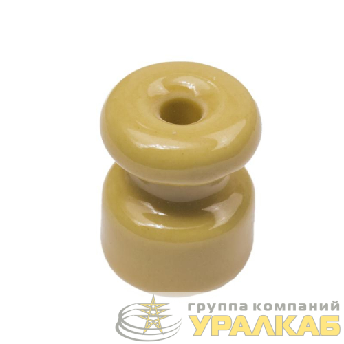 Изолятор ОП керамика песочн. зол. (уп.50шт) Bironi R1-551-019-50 детальная картинка