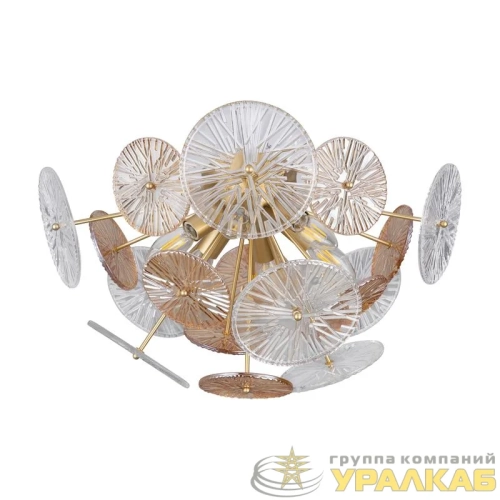 Светильник Brillia 60Вт E14х6 IP20 потолочн. Freya FR5274CL-06G детальная картинка