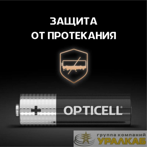 Элемент питания алкалиновый AA/LR6 (блист.4шт) Basic Opticell /6051001
