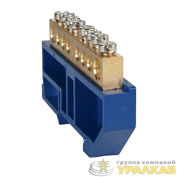 Шина нулевая с изолятором OptiKit BB-D-N-DIN-24-6х9 син. КЭАЗ 277852