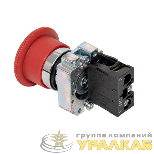 Кнопка "Грибок" BS542 NC поворотн. красн. PROxima EKF 