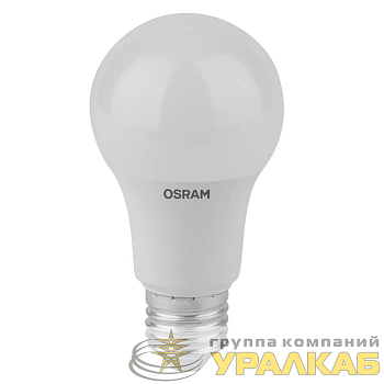 Лампа светодиодная LED Antibacterial 8.5Вт A грушевидная матовая 4000К нейтр. бел. E27 806лм 220-240В угол пучка 200град. бактерицидн. покрыт. (замена 75Вт) OSRAM 4058075561199