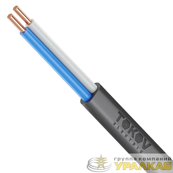 Кабель TOKOV ELECTRIC ВВГ-Пнг(А)-LS 2х2.5 ОК (N) 0.66кВ (м) УТ000028386