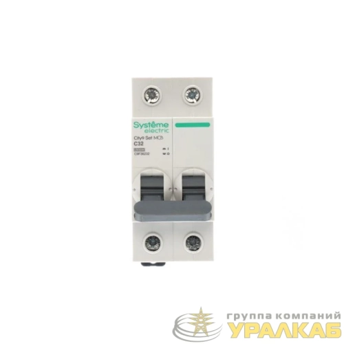 Выключатель автоматический 2п City9 Set (АВ) С 32А 6кА 230В SE 