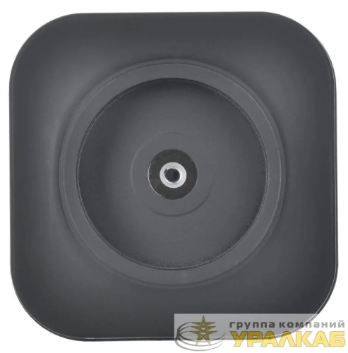 Розетка телевизионная TV 1-м ОП GLORY РТВ20-ХЧм черн. матов. IEK 