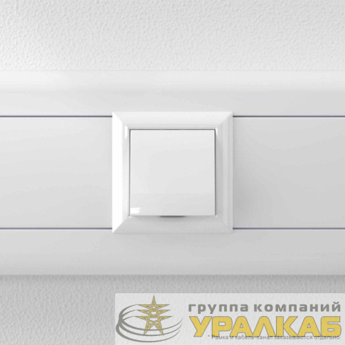 Вывод кабеля модульный "Avanti" "Белое облако" 2 модуля DKC 