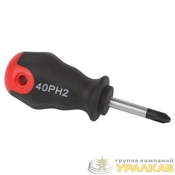 Отвертка PH 2х40мм крестовая двухкомпонентн. рукоятка ЭРА 