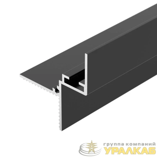 Профиль CEIL-SHADOW-12-3000 ANOD BLACK L3000 алюм. Arlight 