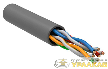 Кабель связи витая пара U/UTP 5E 4PR PVC сер.(уп.305м) РФ/Т GENERICA BC1-C5E04-111-305-TL-R-G Кабель связи витая пара U/UTP 5E 4PR PVC сер.(уп.305м) РФ/Т GENERICA BC1-C5E04-111-305-TL-R-G