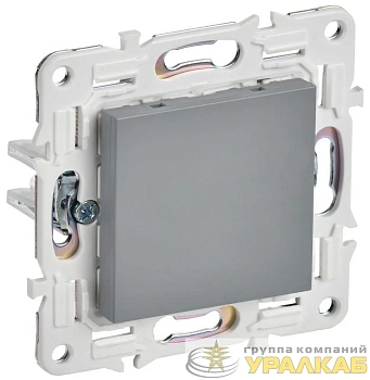 Заглушка с суппортом SKANDY SK-C01Gr сер. IEK SK-PL10-K03