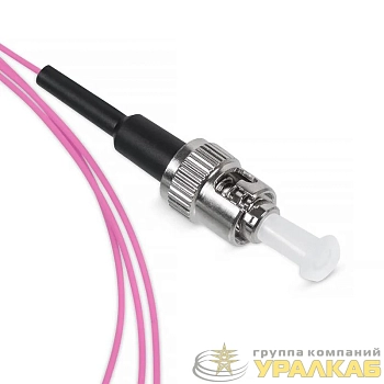 Пигтейл ST 50/125мм (OM4) 1.5м LSZH Cabeus 8906c