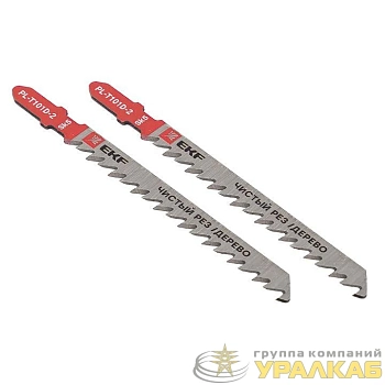 Пилка для электролобзика T101D (чистовой рез по дереву)(SK5) (уп.2шт) Expert EKF pl-t101d-2