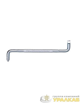 Отвертка двусторонняя изогнутая Z-образ. SL6.0-PH2 135мм FELO 34326000