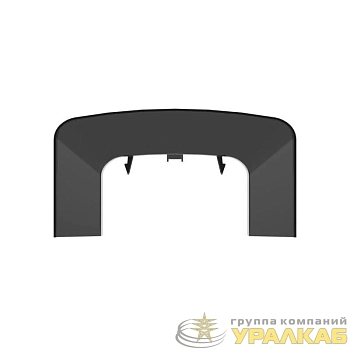 Ввод в стену/потолок 90х50мм черн. DKC 