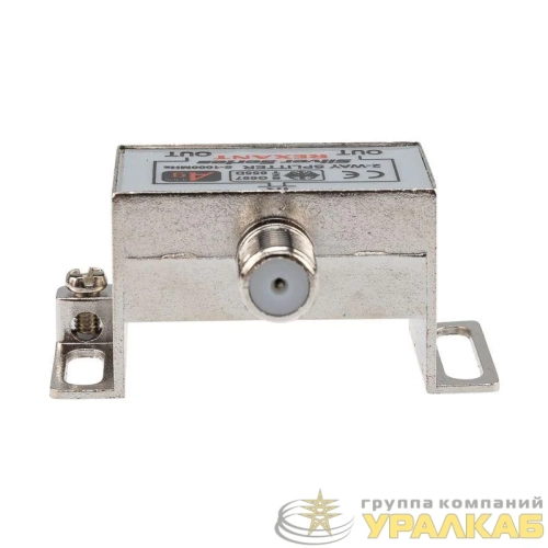 Делитель ТВ "краб" х2+3шт.F "BOX" 5-1000 МГц "Silver" Rexant 05-6101 детальная картинка